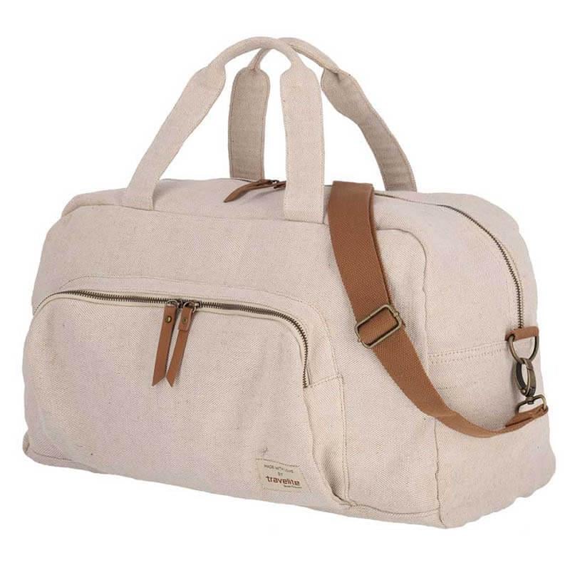 Сумка дорожная Travelite Hempline Weekender 32 л Beige (TL000585-40)