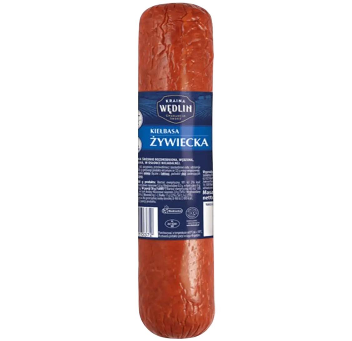 Ковбаса напівкопчена Kraina Wedlin Живецька 600 г (27217055)