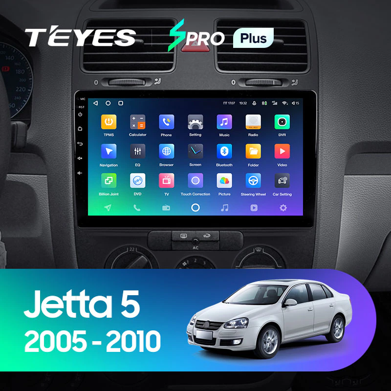 Автомагнітола штатна Teyes SPRO Plus для Volkswagen Jetta 5 2005-2010 Android SPRO PLUS 4+64G Wi-Fi/4G варіант F2 (1681844877) - фото 2