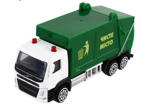 Іграшковий автомобіль модельний Volvoсміттєвоз 250300 (MTT-170466)