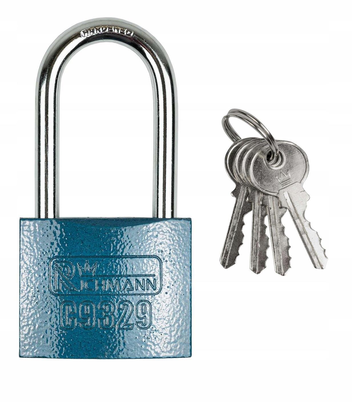 Замок навесной Richmann C9328 50 мм с удлинённой дужкой 4 ключа Замок навесной Richmann C9328 50 мм с удлинённой дужкой 4 ключа