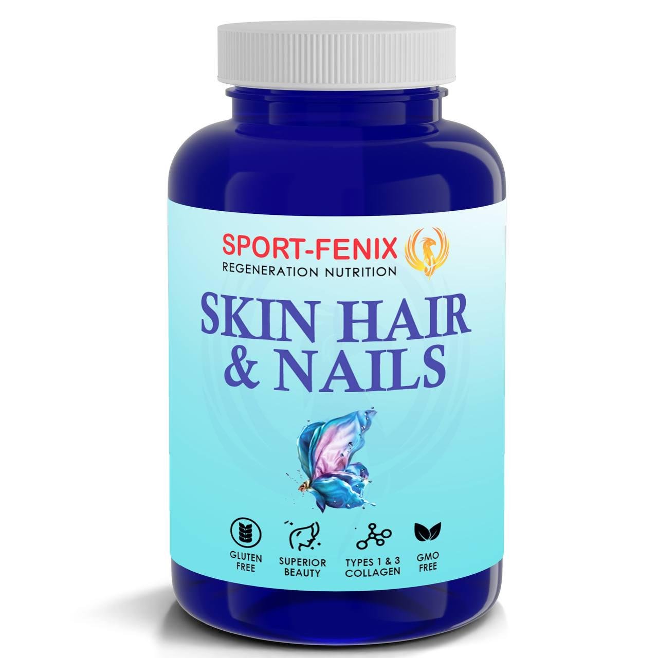 Комплекс витаминов и минералов Sport-Fenix SKIN HAIR & NAILS 120 капс. (SF-11027)