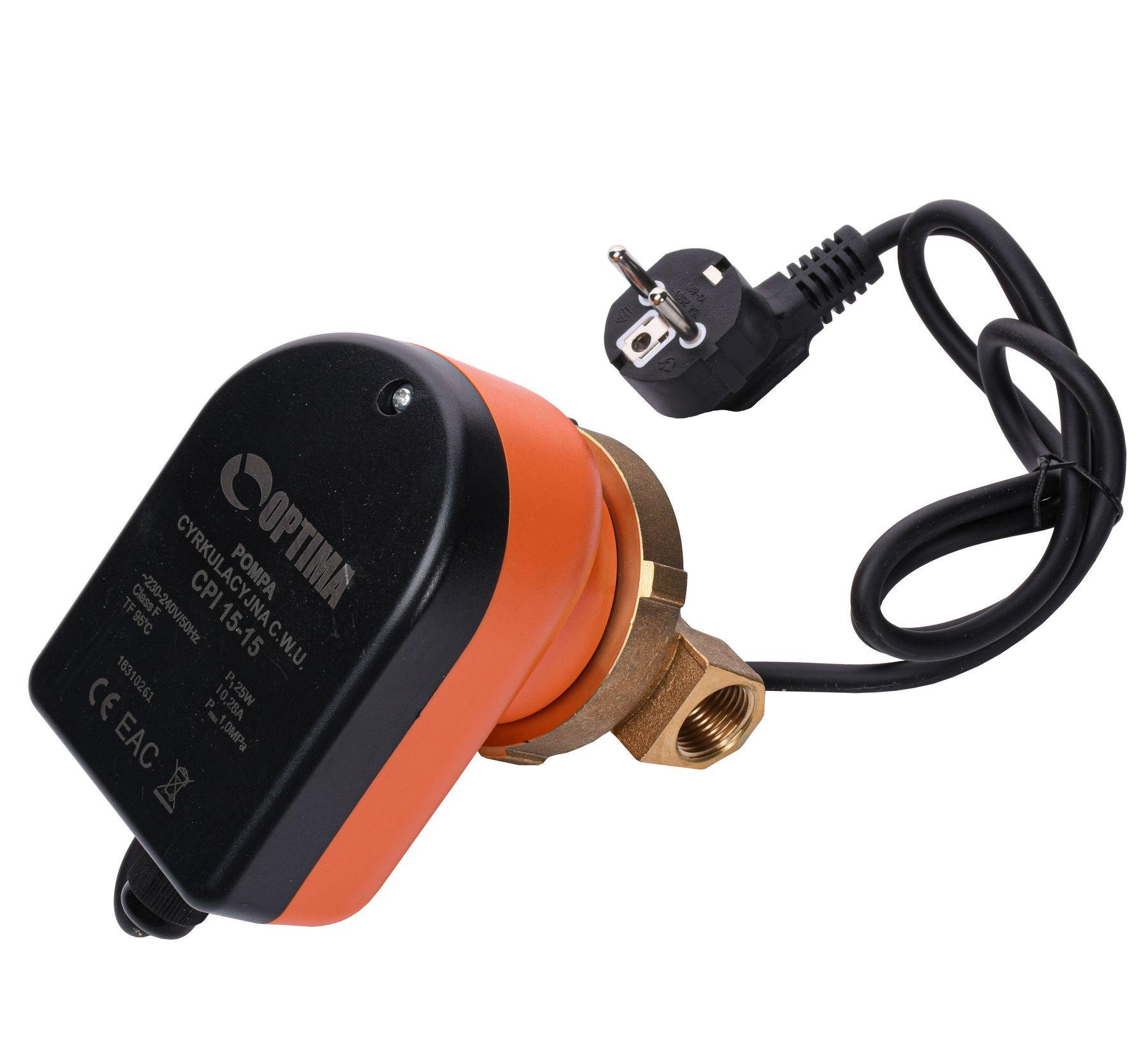 Насос рециркуляційний Optima CPI 15-15 84 мм кабель з вилкою