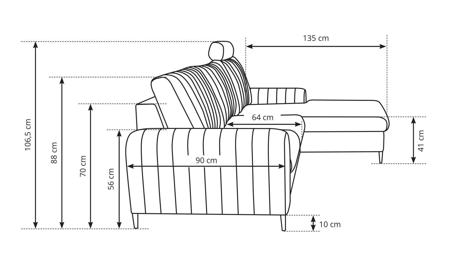 Диван угловой раскладной Monaco Perfect Home натуральное дерево ДСП/ткань Velluto 33 Янтарный (49559) - фото 7