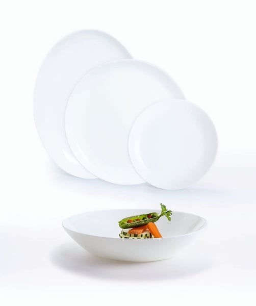 Сервіз столовий 19 пр. Luminarc Diwali White P2951 Сервіз столовий 19 пр. Luminarc Diwali White P2951