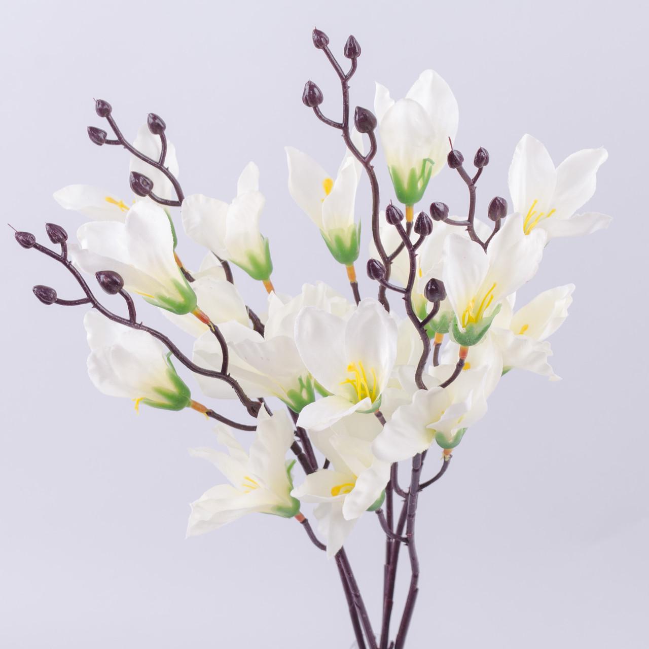 Искусственные цветы Букет гладиолусов Молочный (1832-1)