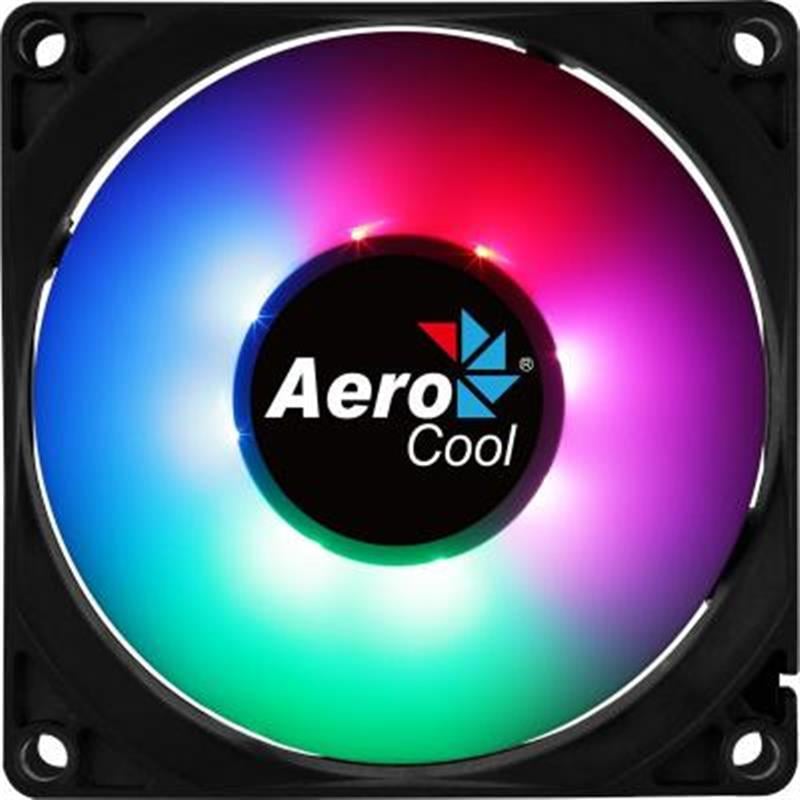Корпусный вентилятор AeroCool Frost 8 FRGB 80 мм 1500 об/мин Sleeve Bearing Black/White (ACF1-FS10117.11)