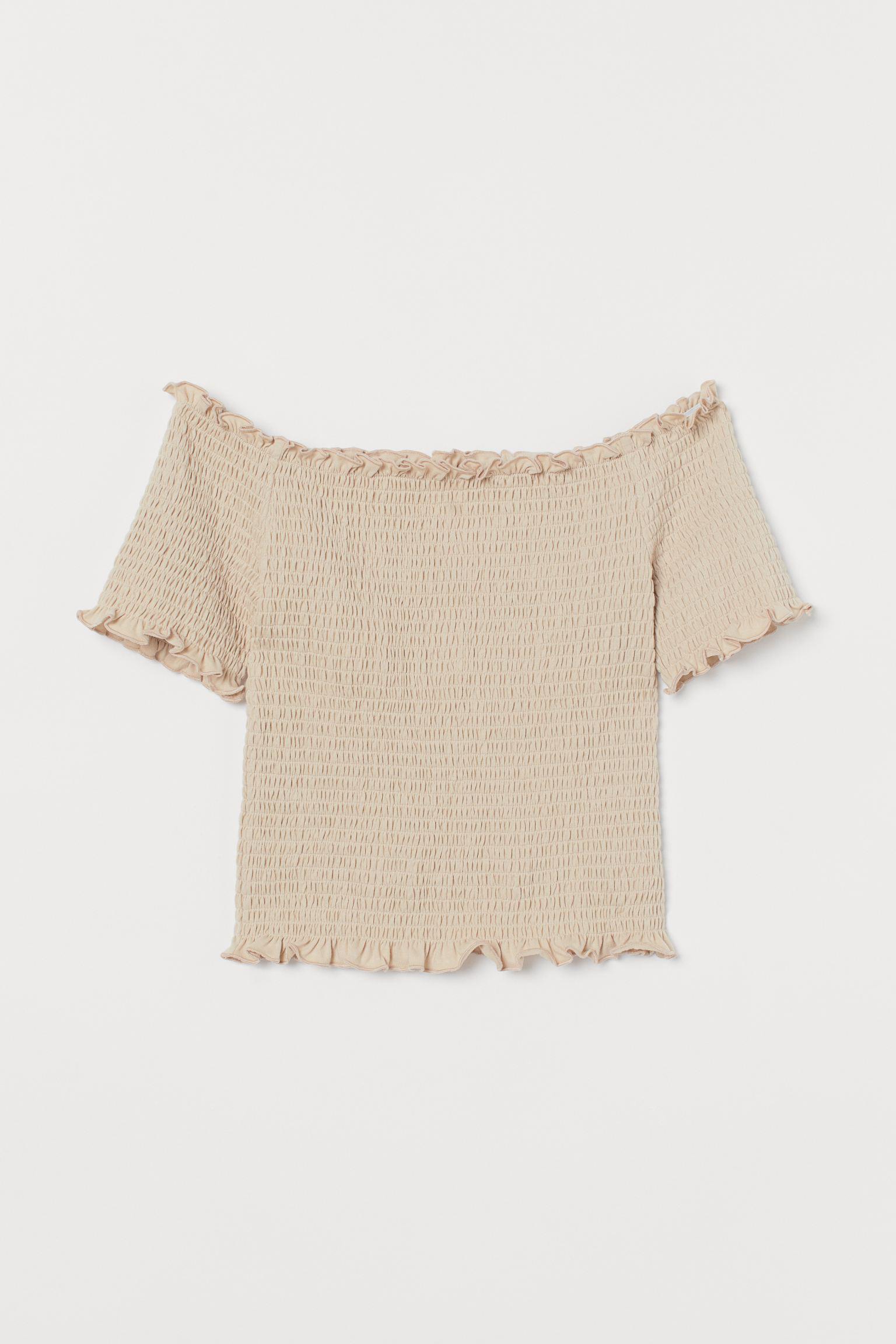 Блуза H&M XL Бежевый (2712832453) Блуза H&M XL Бежевый (2712832453)