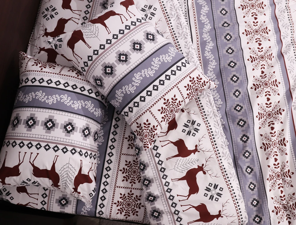 Комплект постельного белья ТМ Черешенька из бязи Gold полуторный 150х220 cм (1516321) - фото 2 Комплект постельного белья ТМ Черешенька из бязи Gold полуторный 150х220 cм (1516321) - фото 2