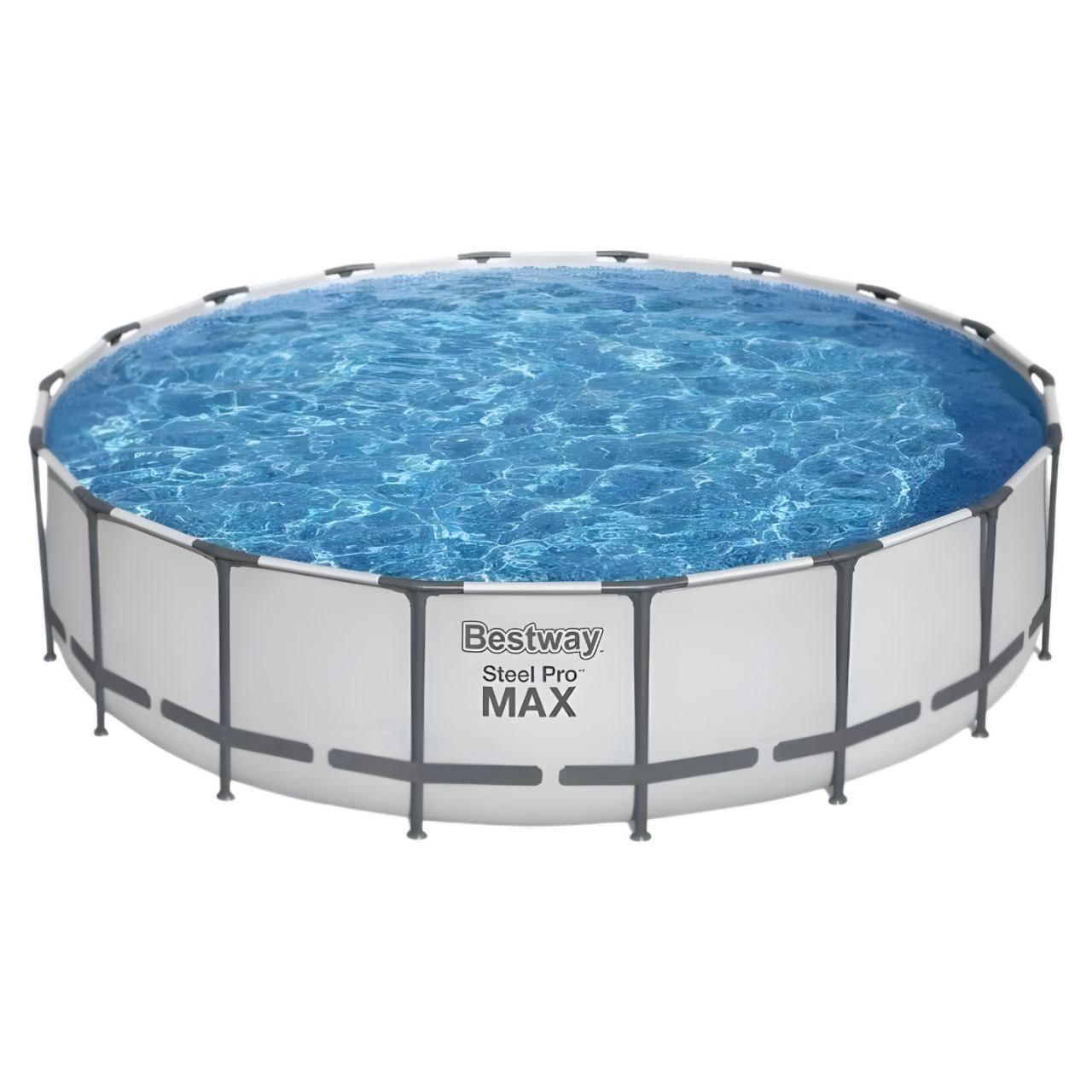 Бассейн каркасный Bestway 56438 круглый 457×122 см с полным комплектом (34473206)