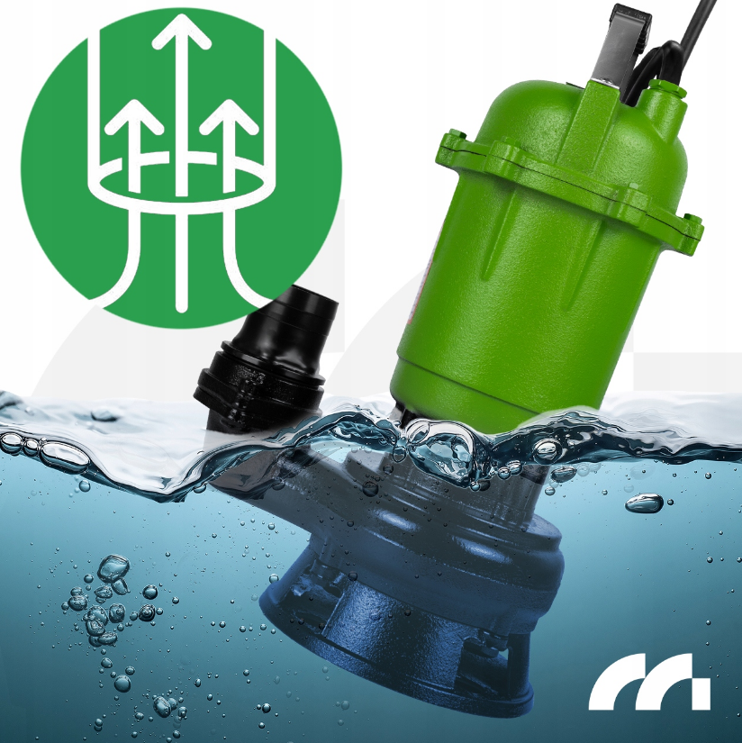 Дренажний насос для брудної та чистої води MalTec 570 Вт 18000 л/год - фото 8 Дренажний насос для брудної та чистої води MalTec 570 Вт 18000 л/год - фото 8