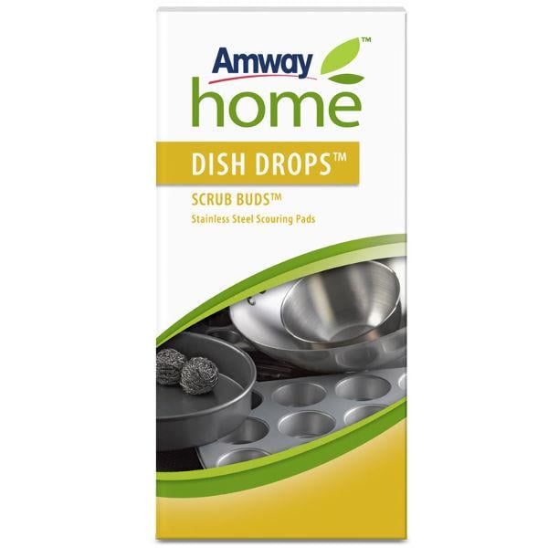 Губки металлические Amway DISH Drops SCRUB BUDS 4 шт. (29175359) Губки металлические Amway DISH Drops SCRUB BUDS 4 шт. (29175359)