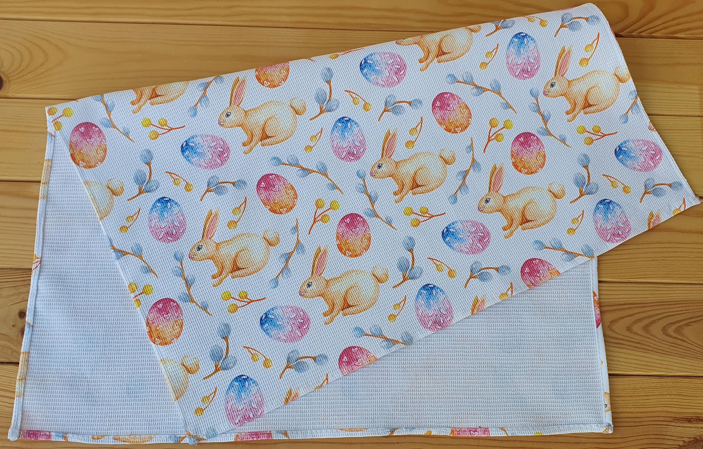 Полотенце кухонный пасхальный Пасхальные кролики 48x35 см (1203252)