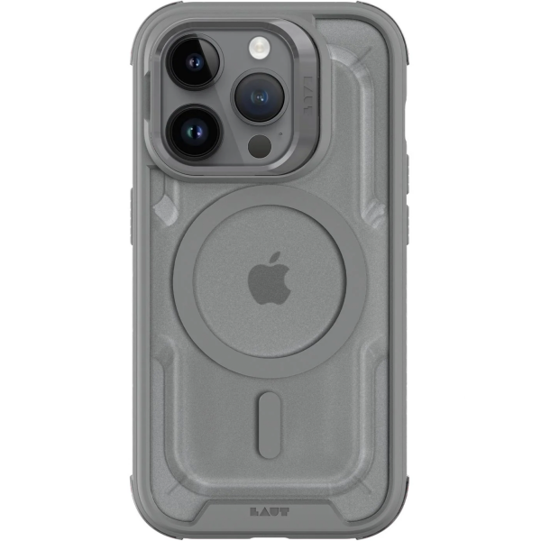 Чехол накладка Laut Crystal Matter Case with MagSafe for iPhone 15 Pro Max Grey (L_IP23D_CM4_GY)