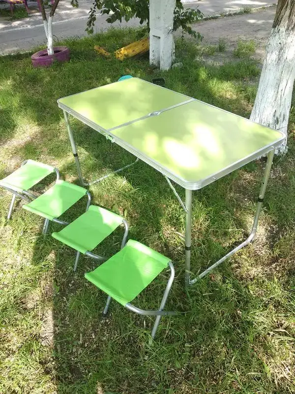 Стіл складаний туристичний з стільцями 4 шт. - фото 3 Стіл складаний туристичний з стільцями 4 шт. - фото 3