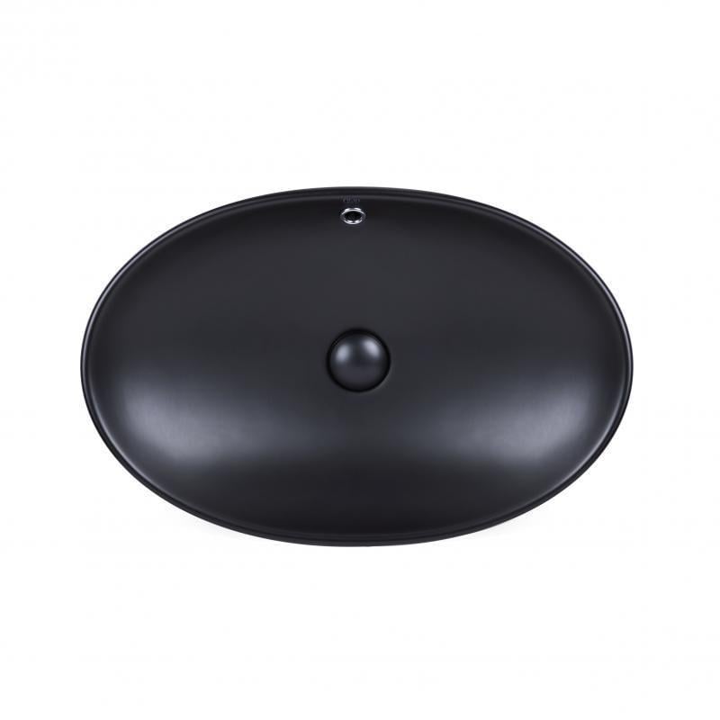 Раковина-чаша Q-tap Dove с донным клапаном Matt Black QT063077MBMB2MB