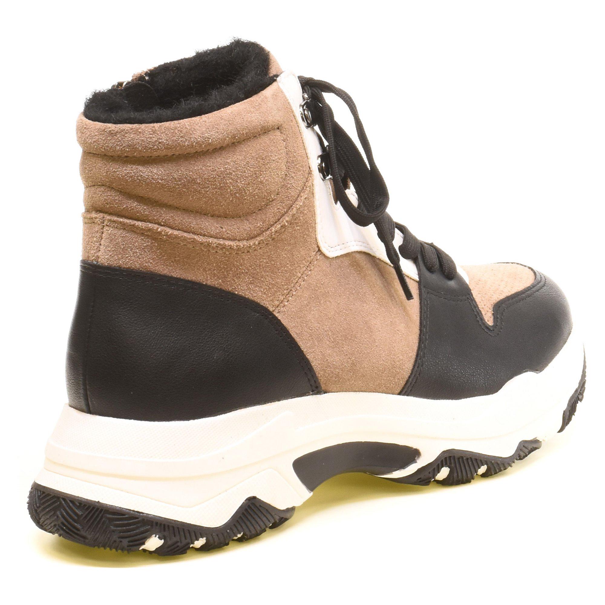 Кроссовки женские Marco Tozzi р. 38 Черный/Коричневый (013391-38) - фото 2