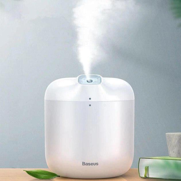 Увлажнитель-ароматизатор воздуха BASEUS Elephant Humidifier с функцией ночника 600 мл Белый (DHXX-02) - фото 13