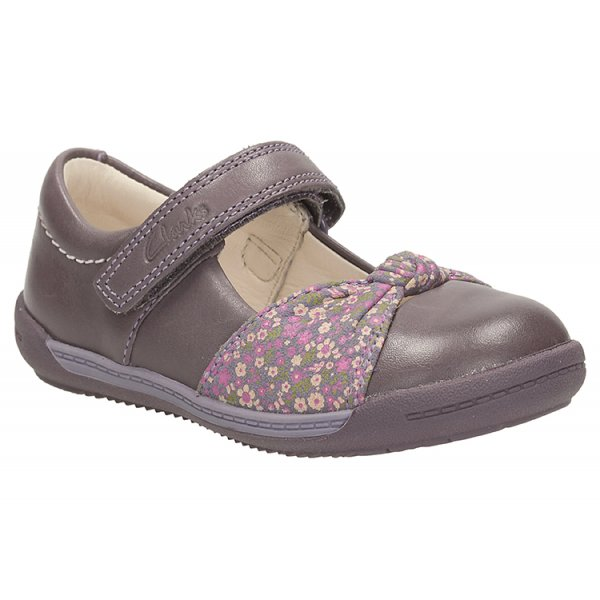 Туфлі Kids Clarks Heather Softly Nia First р. 21/5,5/13,5 см Коричневий