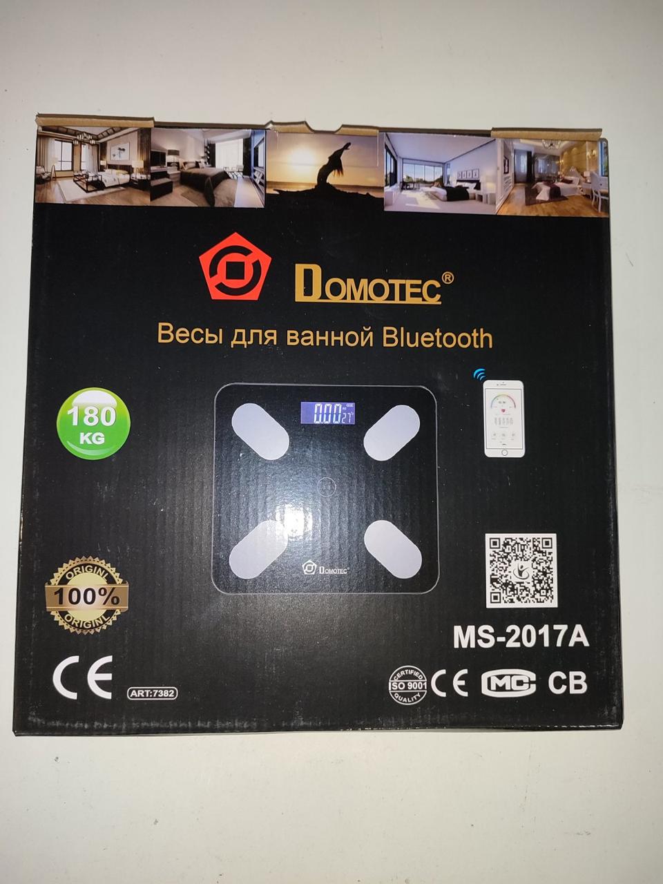 Весы напольные умные Domotec MS-2017 180 кг - фото 3