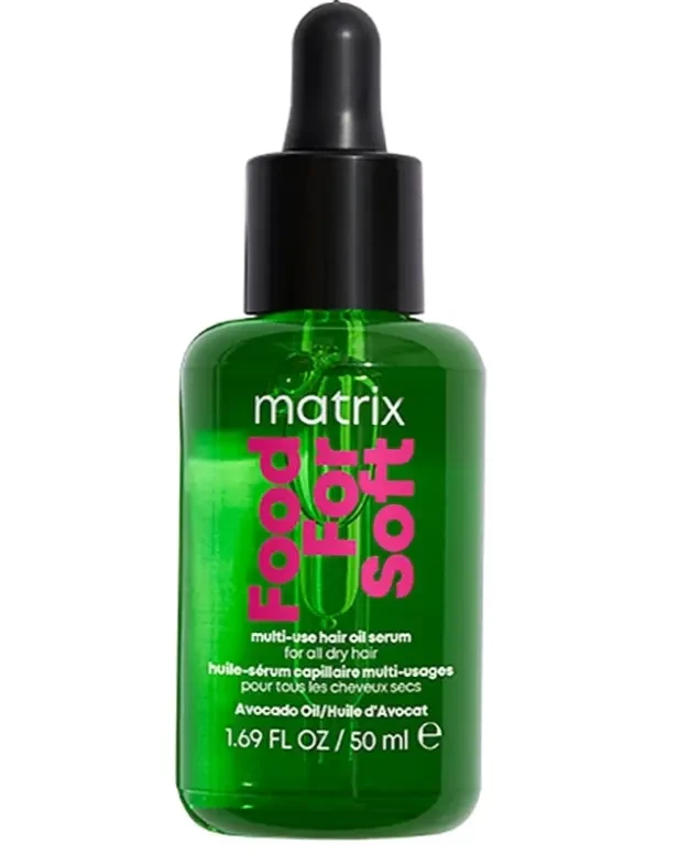 Олійка-сироватка мультифункціональна Matrix Food For Soft Multi-Use Hair Oil Serum 50 мл Олійка-сироватка мультифункціональна Matrix Food For Soft Multi-Use Hair Oil Serum 50 мл