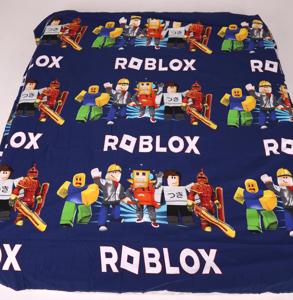 Простынь на резинке Roblox World бязь 80х200х25 см (44882089)