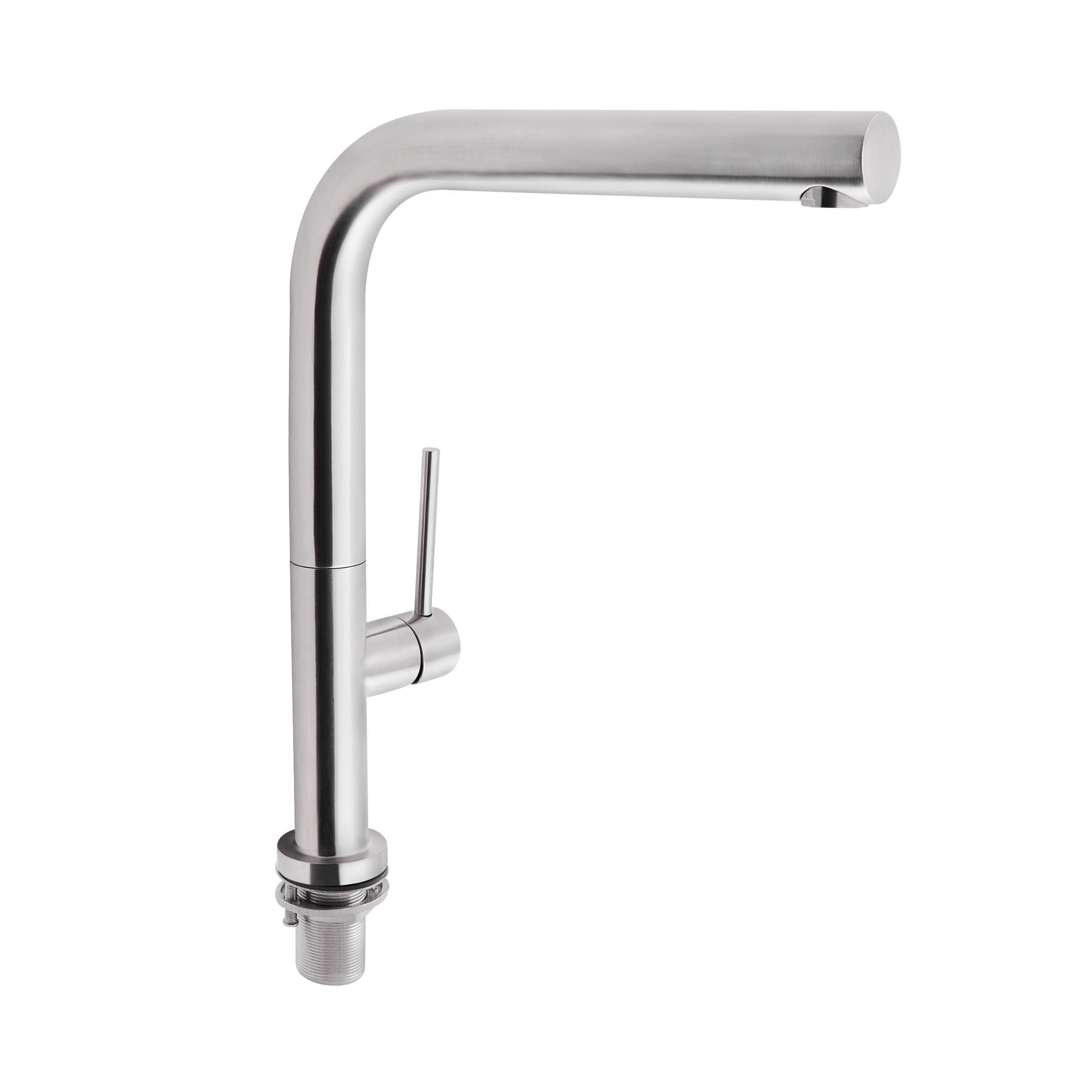 Смеситель для кухни Q-tap Zdenek QTZDN9032103FC Никель (93546)