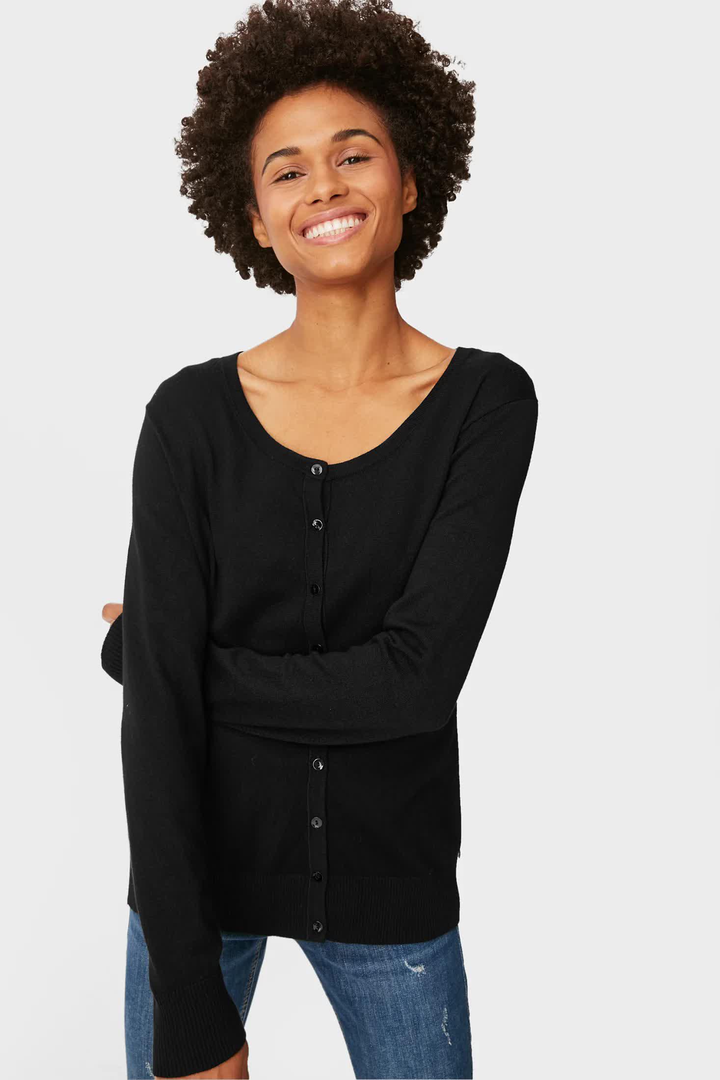 Кардиган женский C&A XL Черный (2077556b41)