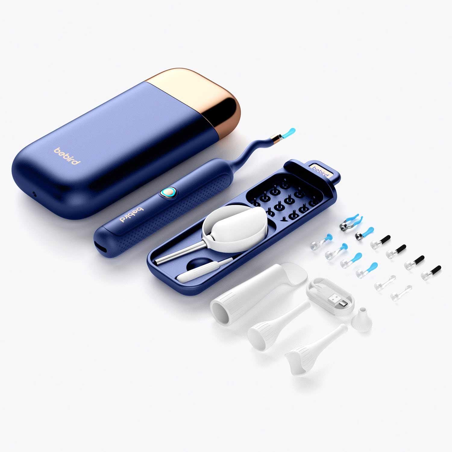 Прибор для удаления ушной серы Bebird EarSight Plus Blue (D39R)