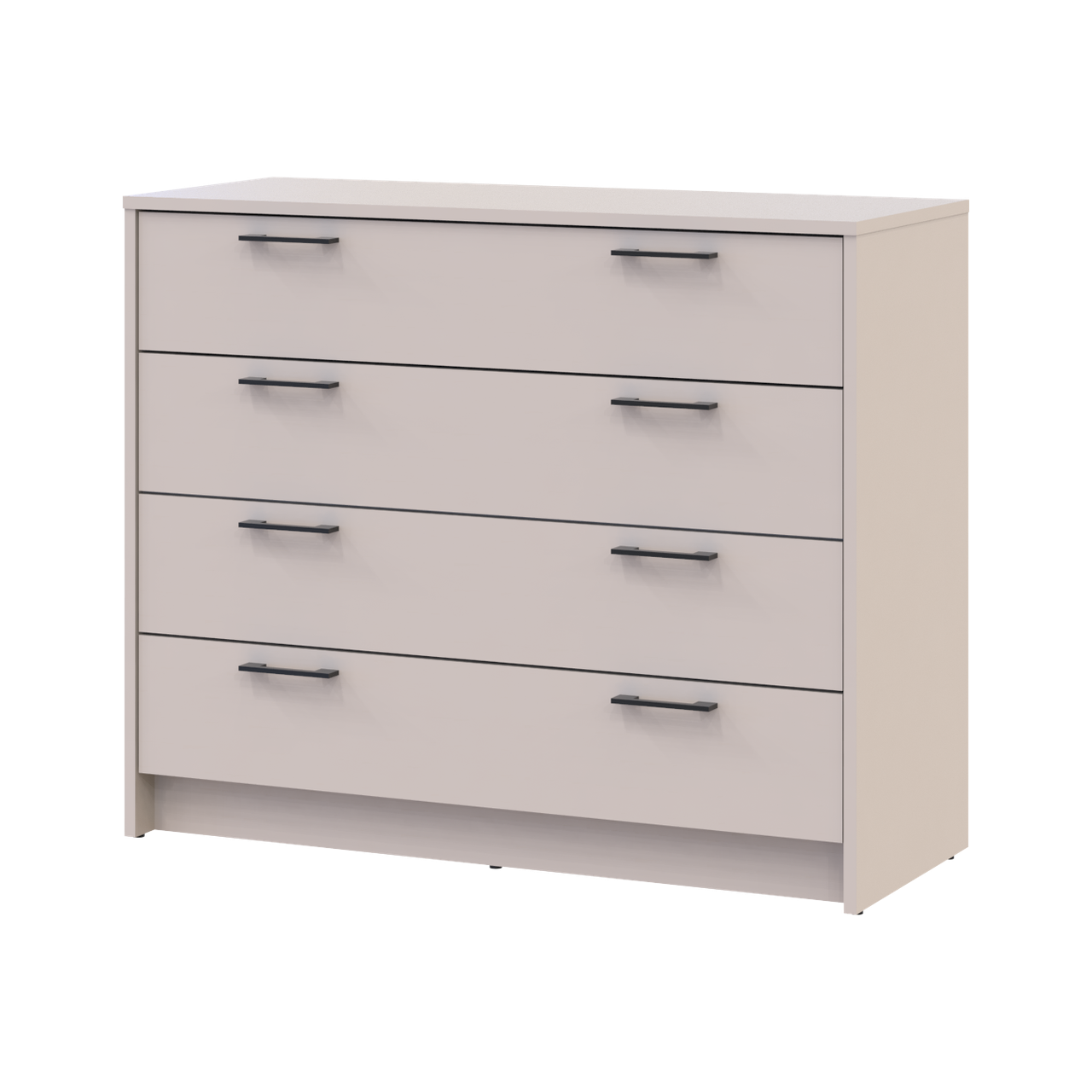 Комод Doros Ронди 4 ящика 100х40х82 см Кашемир (41516304)