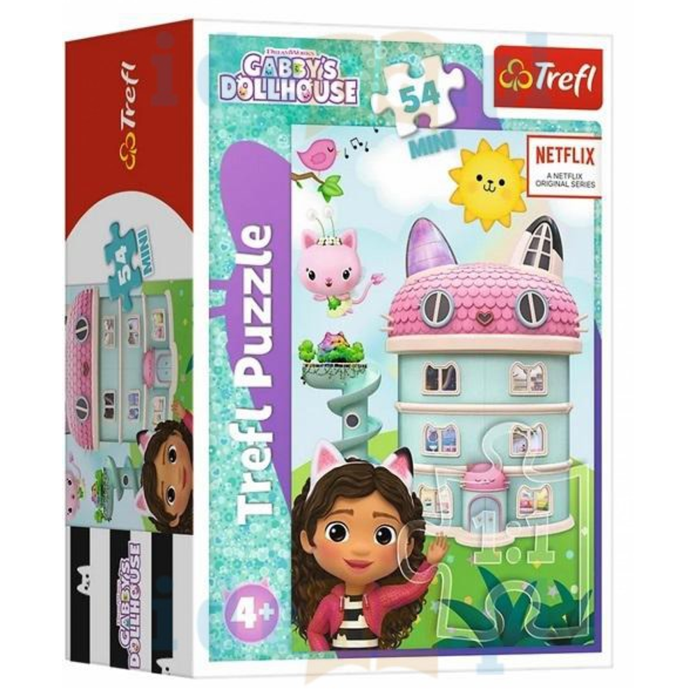 Пазлы Trefl Мини домик Габи 54 эл. 54211 (5900511197761)