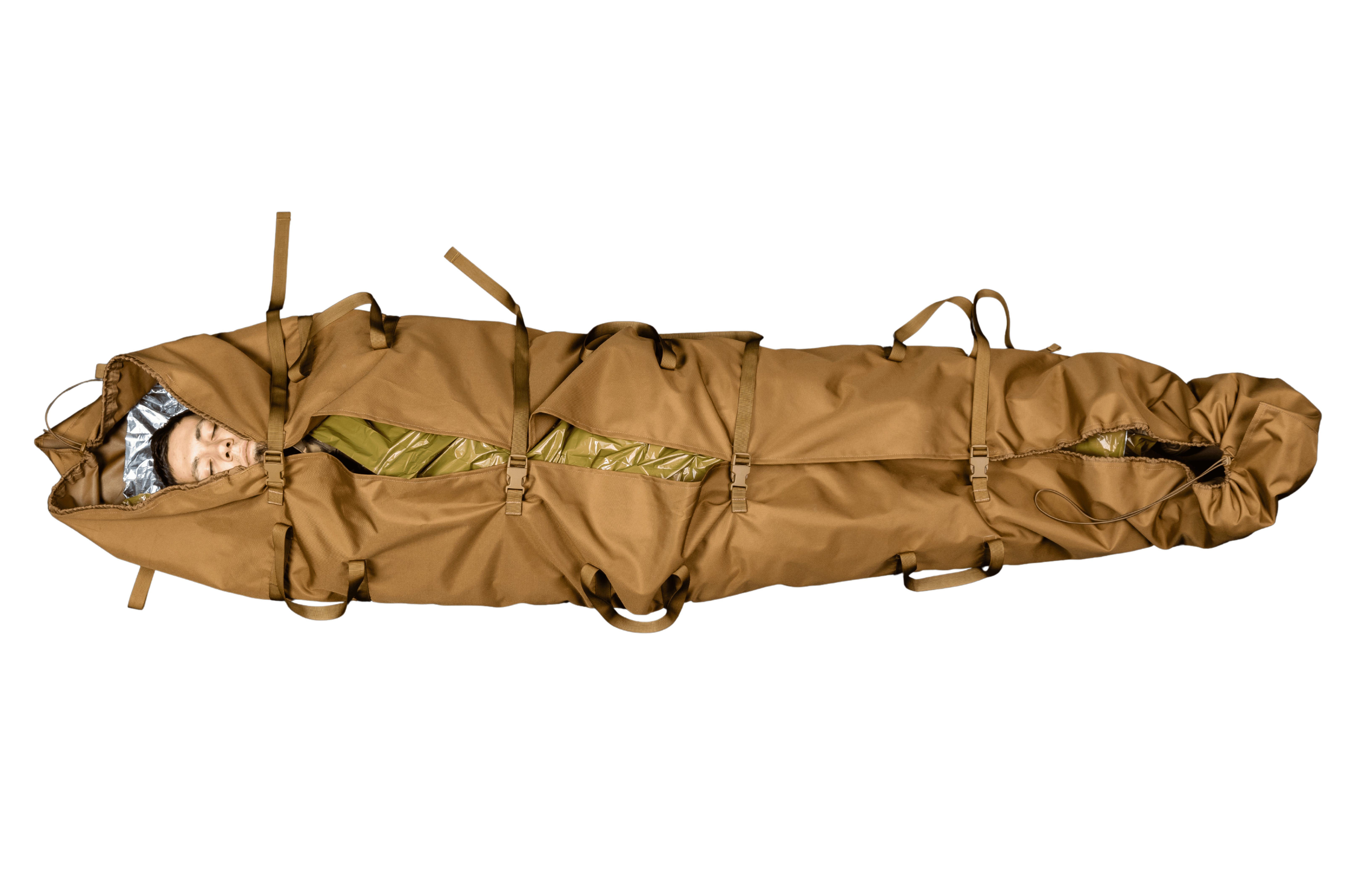 Ноши-кокон антигипотермический ARES Cocoon 224х120 см Cordura 900D Койот (0014)