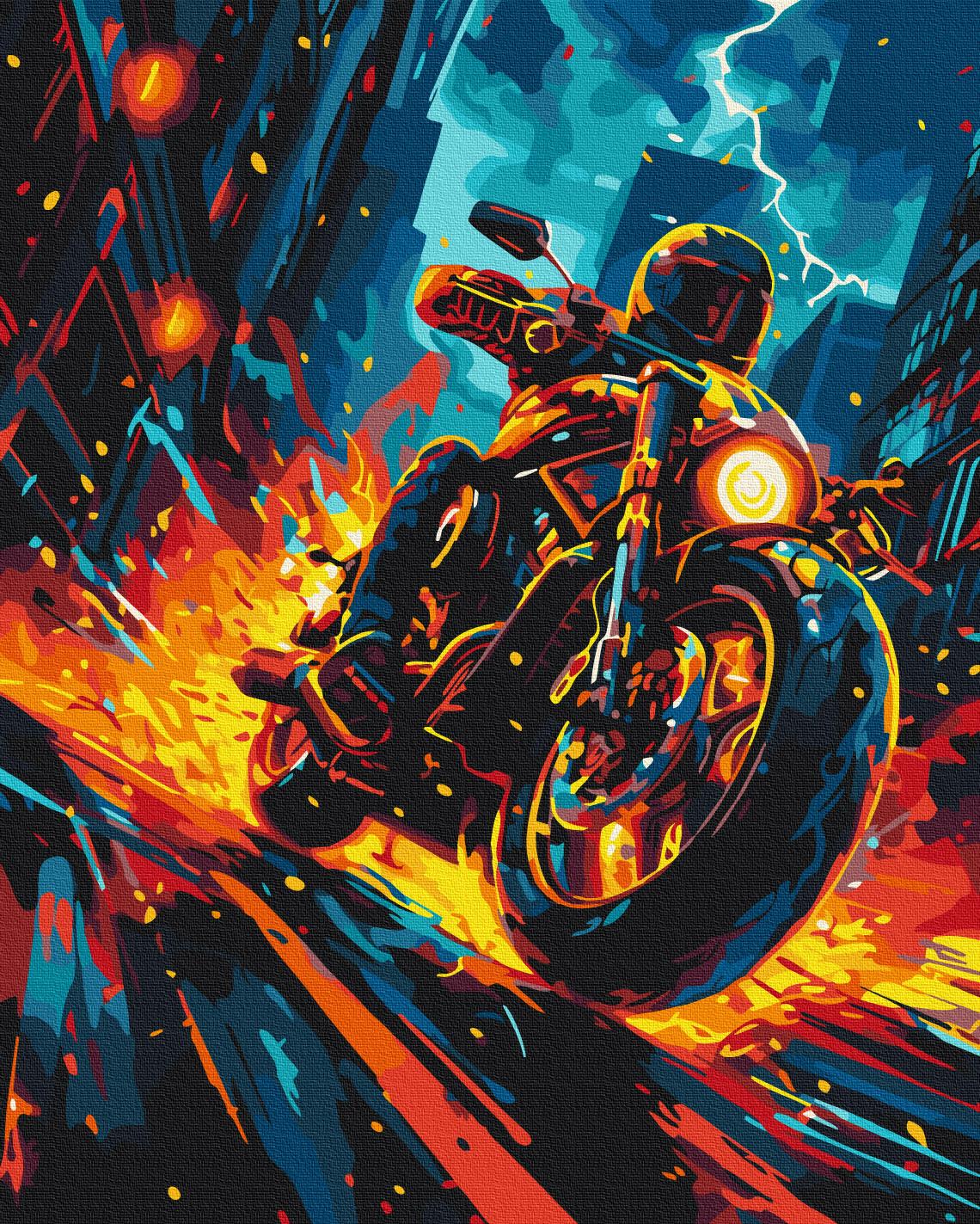 Картина по номерам Brushme Поток Адреналина 40x50 см (BS54130) Картина по номерам Brushme Поток Адреналина 40x50 см (BS54130)