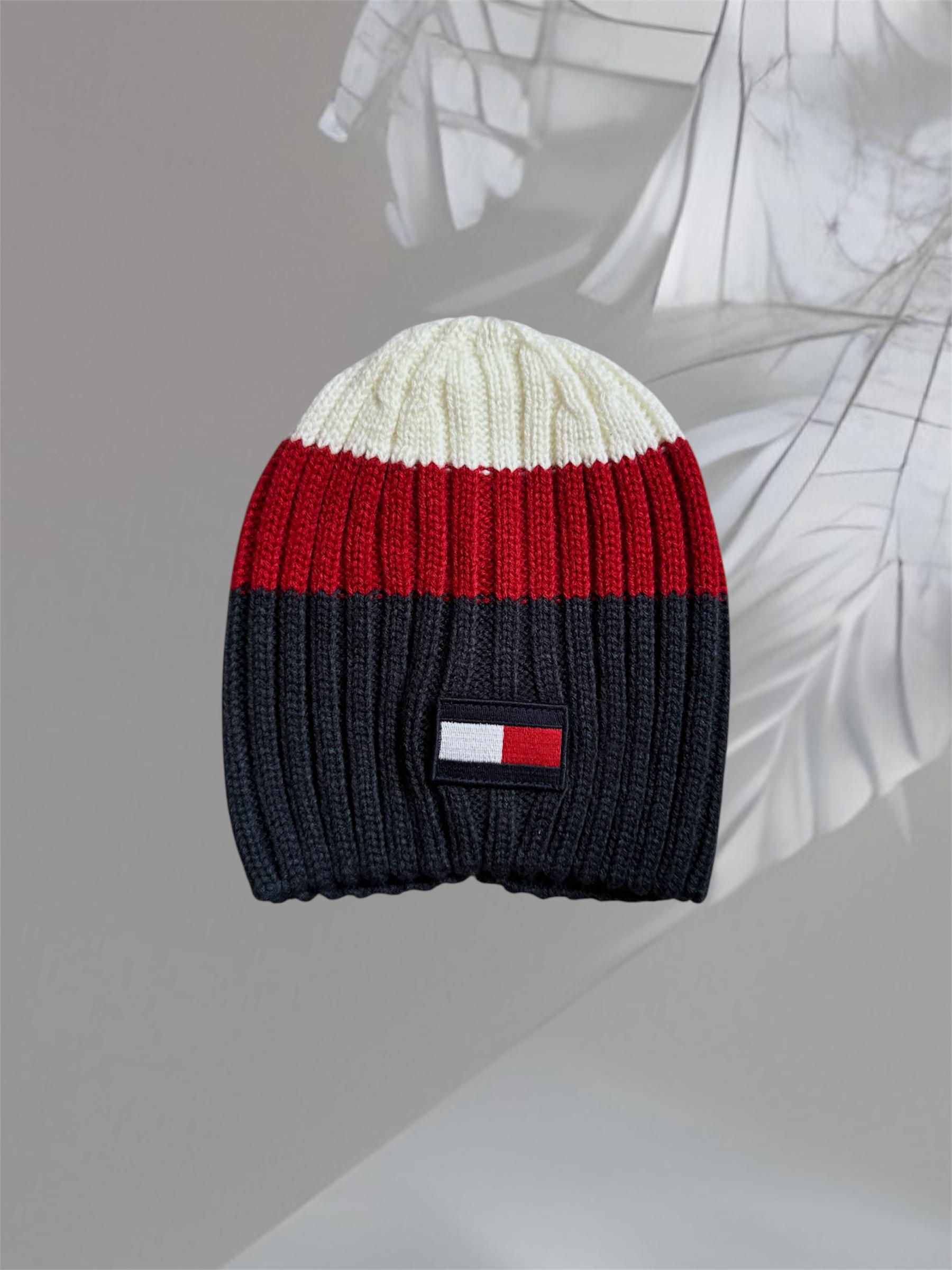 Шапка Tommy Hilfiger 5 лет 52-54 см Темно-синий