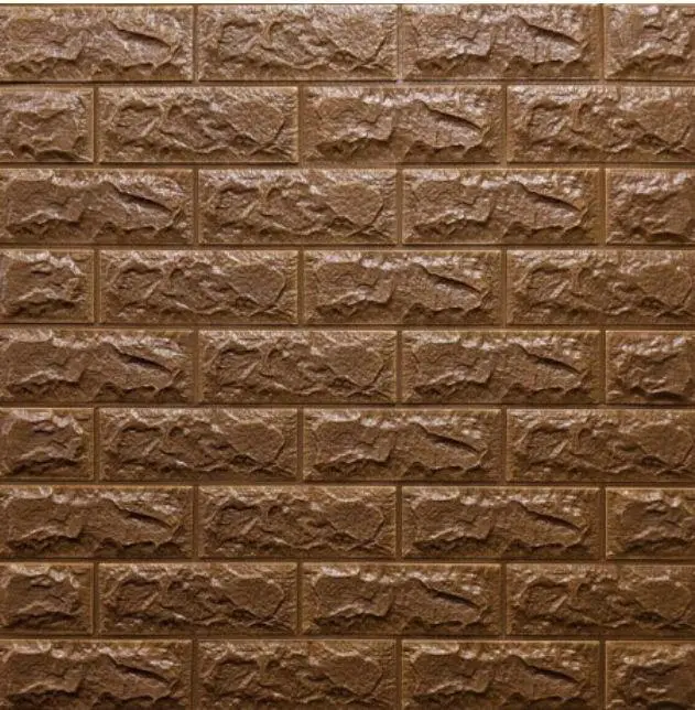 3D-панель декоративна самоклеюча під цеглу 700x770x3 мм Бронзовий (BN3-008) - фото 2 3D-панель декоративна самоклеюча під цеглу 700x770x3 мм Бронзовий (BN3-008) - фото 2