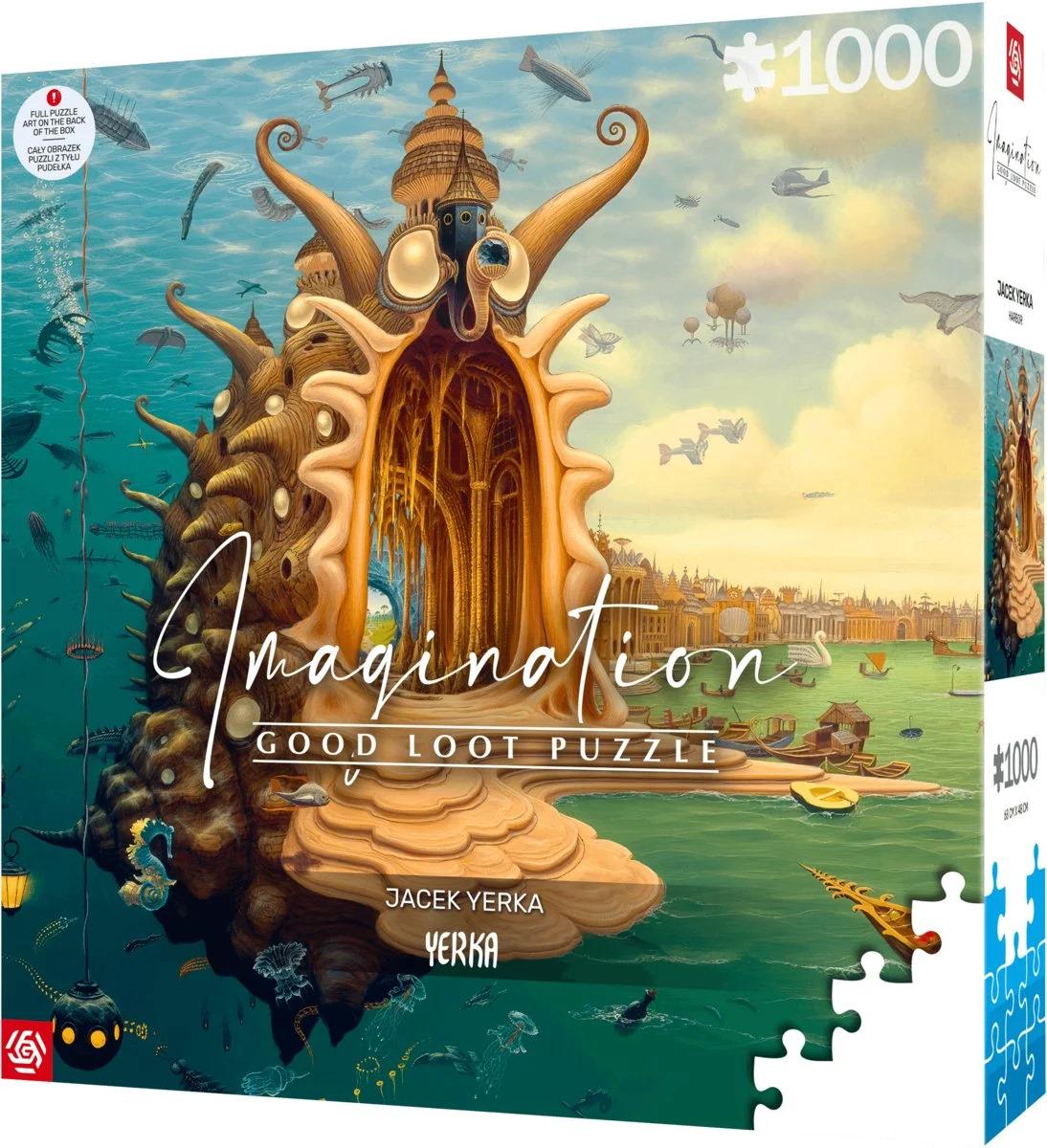 Пазл GoodLoot Imagination Jacek Yerka Harbor 1000 шт. (5908305249351)