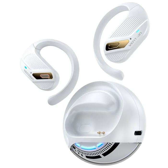 Наушники беспроводные TWS Vention OpenBeat O12 BT5.4 IPX4 400 mAh White (NBUW0)