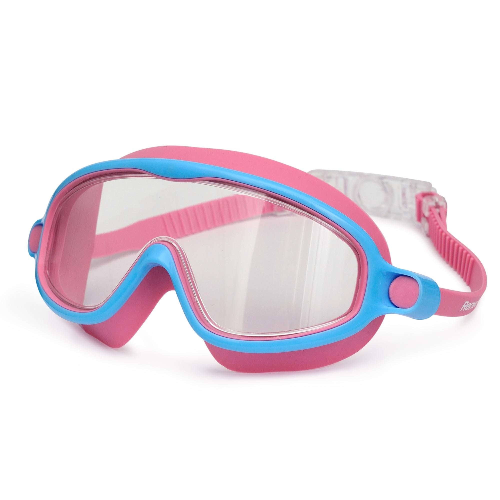 Маска для плавания детская Renvo Garsen JR Anti-fog OSFM Фуксия/Розовый (1SM110-0504)