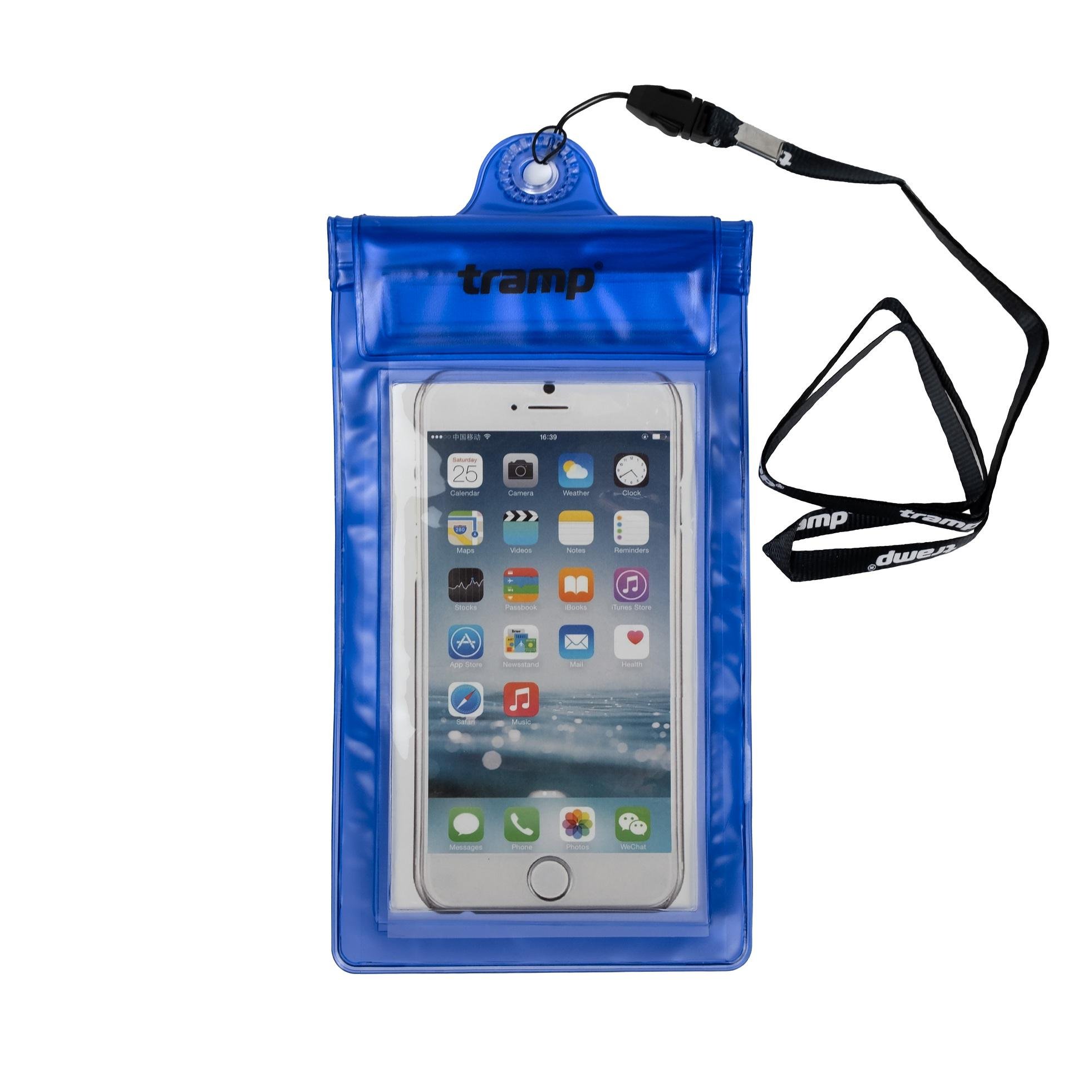 Гермопакет для мобильного телефона Tramp 11х21,5 см Синий (UTRA-252)