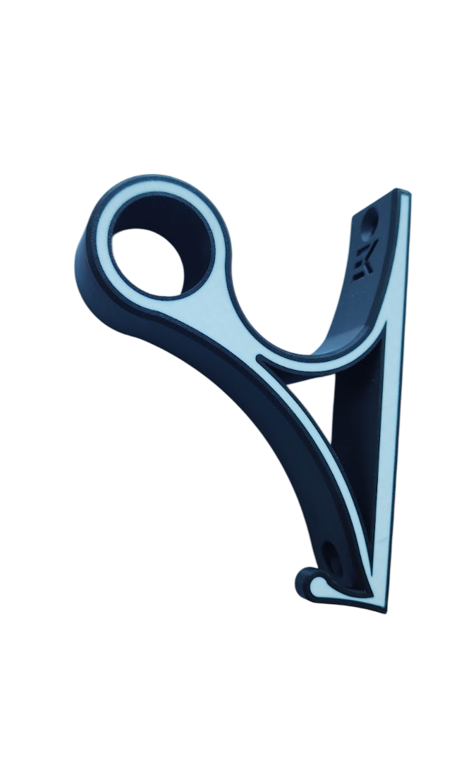 Держатель для шлема тип 3 172х130х36 мм Черный (767)