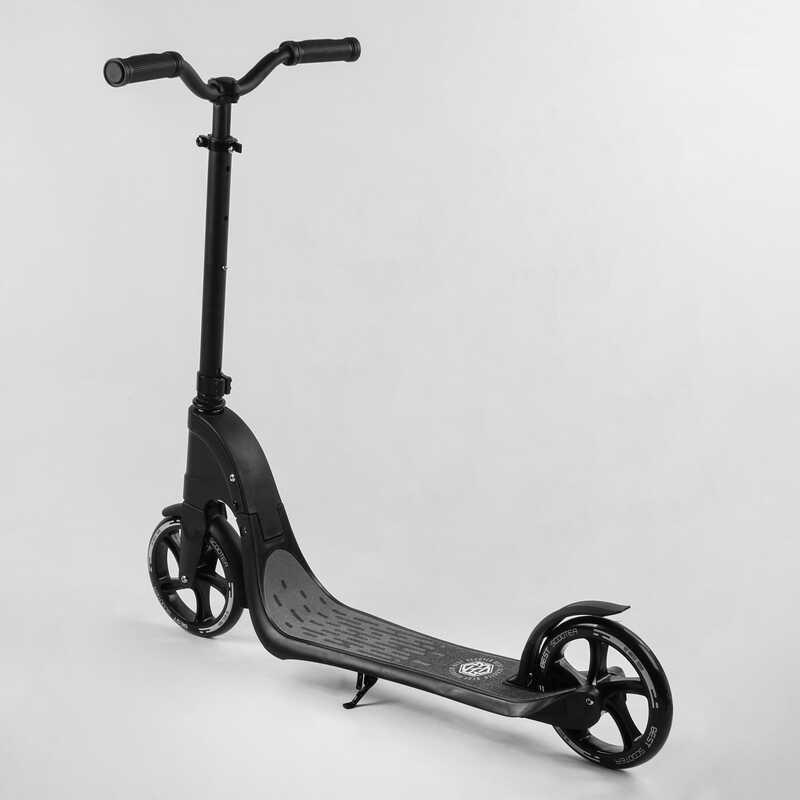 Самокат двухколесный Best Scooter 74077 Черный