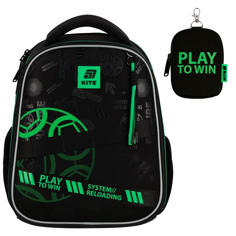 Набір шкільний рюкзак з пеналом та сумкою для взуття KITE SET_K25-555S-2 Play&Win (000995182) - фото 8 Набір шкільний рюкзак з пеналом та сумкою для взуття KITE SET_K25-555S-2 Play&Win (000995182) - фото 8