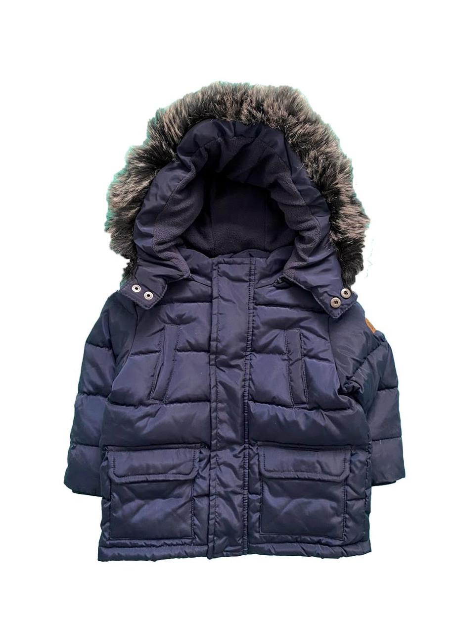 Куртка детская Chicco на молнии демисезонная 12-18 мес. 80 см Темно-синий (2081861141)