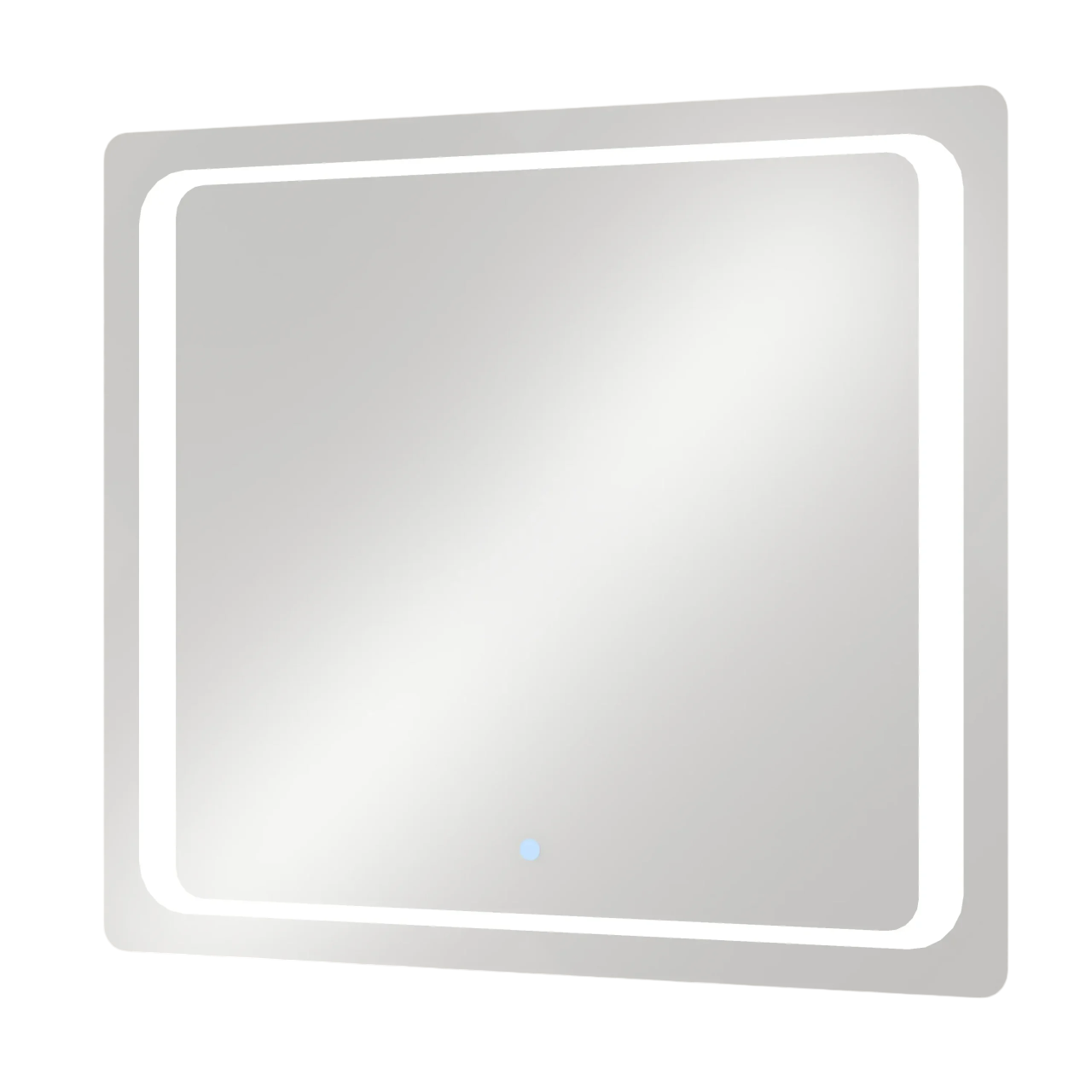 Зеркало для ванной комнаты Van Mebles LED 2 800x900 прямоугольное, с фронтальной LED-подсветкой