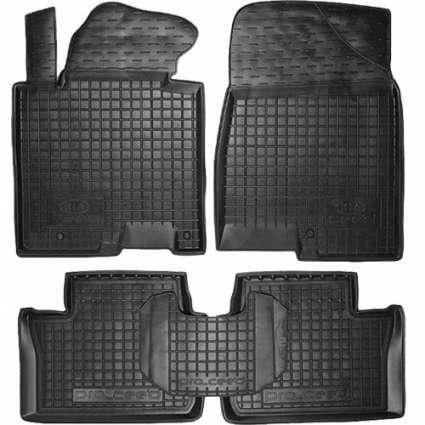 Коврики полиуретановые Avto-Gumm Kia Soul 2009-2014 4 шт. Черный (11202)