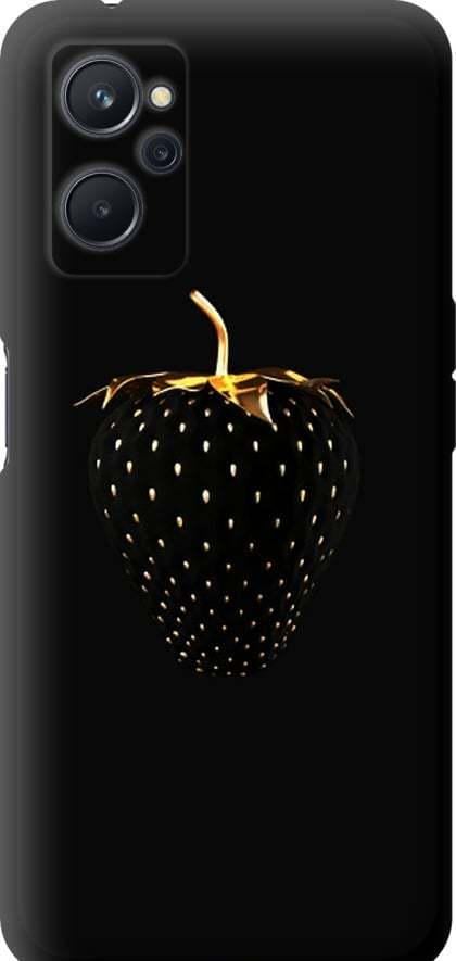 Чехол на Realme 9i Черная клубника (3585b-2705-42517)