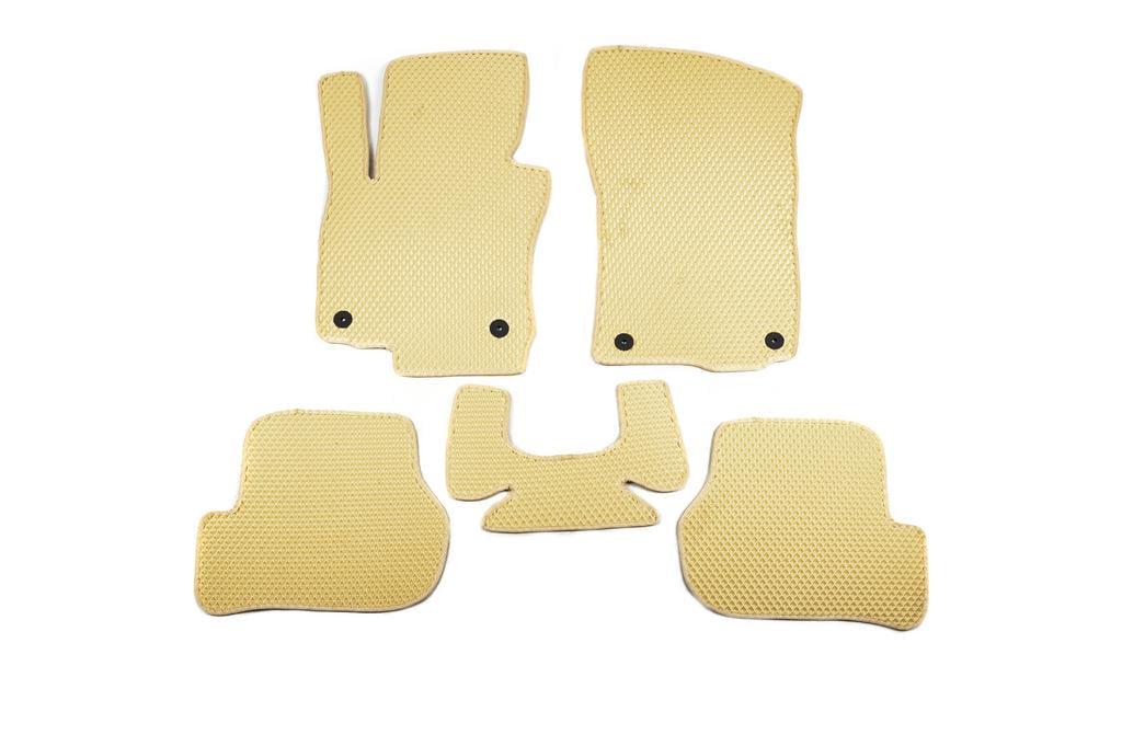 Коврики EVA для Skoda Octavia II A5 2006-2010 гг Бежевый (120708)