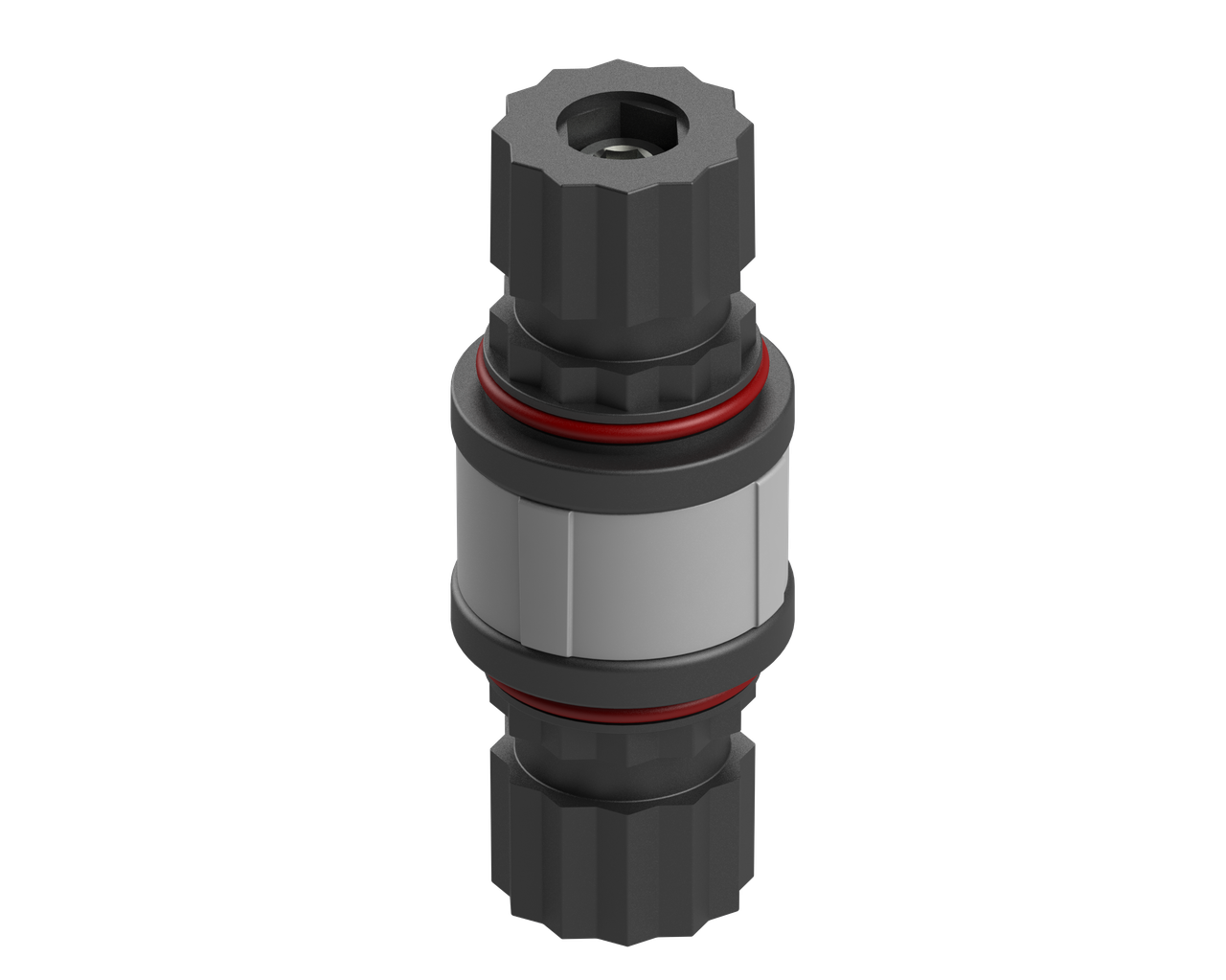 Поворотний адаптер Borika FASTen Ah264 із зовнішніми шліцами 30° для з'єднання двох замків Чорно-сірий (01.17.012.01.01) Поворотний адаптер Borika FASTen Ah264 із зовнішніми шліцами 30° для з'єднання двох замків Чорно-сірий (01.17.012.01.01)