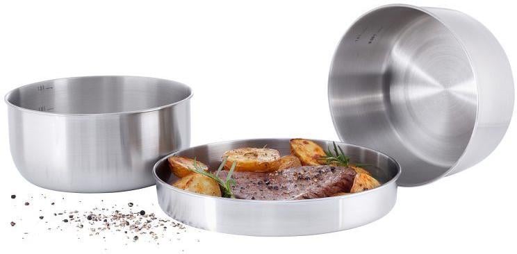 Набор туристической посуды Tatonka Multi Pot Set Silver (4007.000)