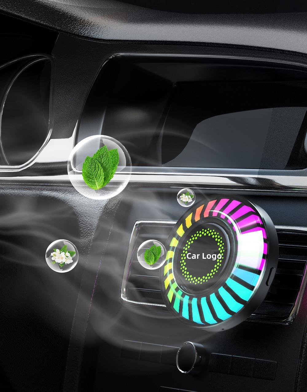 Ароматизатор для авто с эквалайзером BMW со светодиодной подсветкой (2002665450) - фото 2 Ароматизатор для авто с эквалайзером BMW со светодиодной подсветкой (2002665450) - фото 2